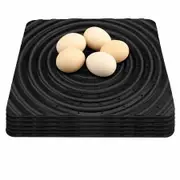 6 Pack Washable Nesting Pads Chicken Nesting Boxes Chicken Bedding for Chicken Coop,13 x 12 inch