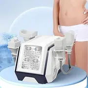 Vacuum Cool Sculpting Machine, Slimming Skin Care Device with 4 Handles and 6 Probes, Adjusted Individually 10-50Kpa Suction Power and Temperature (0 to -11°), Long-Lasting Effect, No Side Effect