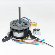 Air Handler Furnace Blower Motor 1/6 HP 1075 RPM 115 Volts Flex Torsion Mount