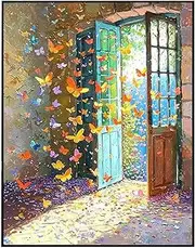 Gem Painting Kit - Gem Painting Kits Butterfly Painting Jewel Art | Gem Art Butterflies, Gem Art Paintings Kit for Home, Wall Decor, Living Room