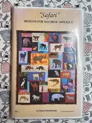 Critter Pattern Works Safari Designs to Machine Applique Pattern