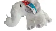 Harmony The White Elephant 2021 Aurora World Gift White Plush