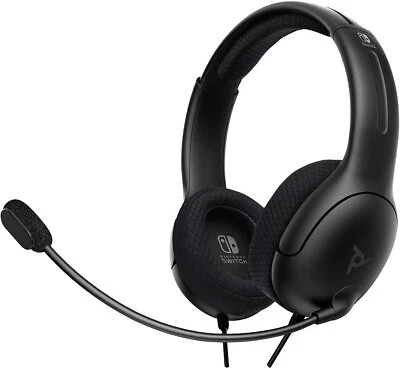 PDP Headset LVL40 Stereo Nintendo Switch Black