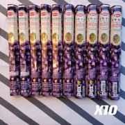 Fin Incense Stick 10 Hexagon Packets/ 200 Sticks-The Lavender- Free Postage