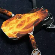 DJI MAVIC MINI2 SKIN WRAP DECAL - FLAME