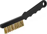 FIRSTINFO Brake Caliper Brass Wire Brush, Clean Brake Calipers, Shims, and Brake Hardware Maintenance, Slim Design, Fits Anywhere