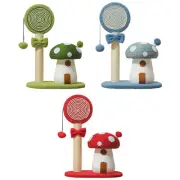 Mushroom Cat Climbing Tower Interactive Toy Cat Tree Indoor Scratch Post