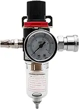 Baceyong AFR-2000 1/4 Inch Compressed Air Pressure Regulator Filter, Water Separator Filter for Air Tool Systems