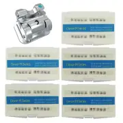5 Dental Orthodontic Self-Ligating Bracket Metal Braces Roth 022 GAC Empower 5-5