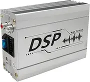 Aswalling Metal Silver Car Digital Audio Processor Navigation Machine Sound Quality Enhancement Effect 4 in 6 Out Car Power Amplifier