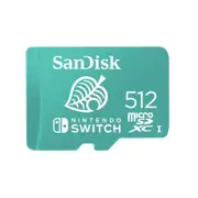 SanDisk 512GB Class 3 Nintendo Switch Micro SD Card