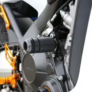 SATO RACING Honda CBR650F / CBR650R / CB650R 2014-20 Frame Sliders [H-650FS-BK]