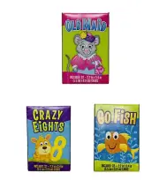 3 Card Games (Go Fish, Crazy Eights, Old Maid)