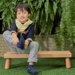 【EGUCHITOYS】圓腳長板凳(兒童幼兒木製家具 穿鞋椅子 兒童禮物)