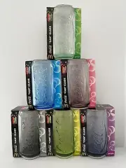 COCA COLA CAN Glass Complete Set McDonalds 2011 Limited Edition Collectable
