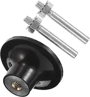 Generic 1 Set Polishing Wheel Disc Holder Wool Felt Buffing Wheel for Metal Glass Surfaces Precision Grinding Tool for Various Polishing Machines Gentle Contact Design