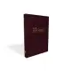 Niv, New Testament with Psalms and Proverbs, Pocket-Sized, Paperback, Burgundy, Comfort Print