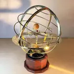 小紅書 INS 新奇爆款玩具GRAND ORRERY MODEL OF THE SOLAR SYSTEM旋轉太陽係模型金