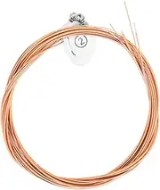 GLSTOY 1 Set Strings Electric Guitar String Set Resistant High Carbon Strings for Tones Rich Resonance Replacement for Your Musical Instrument