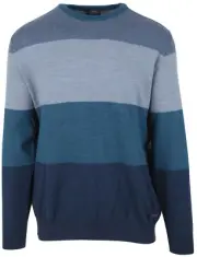 PAUL & SHARK YACHTING Men's Sweater Jumper Pullover Crew Neck Size L 100% Wool