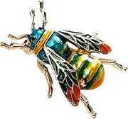 [TEMPNAP] Bee Brooch Fashion Alloy Pin Creative Little Bee Breastpin for Dresses Bags
