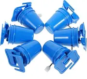 HOOTNEE Craft Your Own Clockwork Robots: 6pcs Plastic Movements Robot Animal Toy Accessories DIY Kit