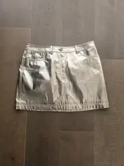 sass and bide rose gold skirt