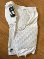 adidas Padded Compression Shorts TECHFIT ClimaCOOL Big & Tall Men's NIP - White
