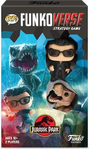 Funkoverse Jurassic Park 101 Expandalone Strategy Board Game, 2 Pack
