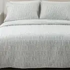 Home 4 Piece 100% Turkish King Grey Printed Flannel Sheets Set | Deep