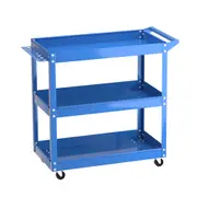 Giantz 3-Tier Tool Cart Trolley Toolbox Workshop Garage Storage 150KG Organizer