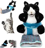 Cats Puppet Wrestler, Cat Wrestler, Cat Wrestling Toys Puppet, Cats Wrestling Glove, for Safe Interactive Play, for Cats Pet Boredom-Busting Training and Exercise