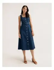 [REVIEW] Jagger Denim Dress in Blue
