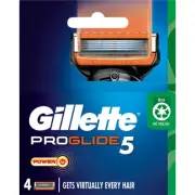 Gillette PROGLIDE 5 Power Blades- 4 Pack Made In Germany