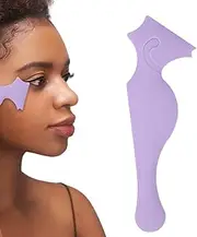 Eye Liner Helper Tool - Precision Beauty Lurer Tools | Silicone Eye Liner Stencils Wings, Beauty Tools Make Up Stencils Beginner Make-Up Auxiliary Tool, Silicone Multifunctional for F