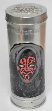 STAR WARS WATCH 'Phantom Menace' Burger King Sealed Tin 2005 DARTH MAUL OBI-WAN