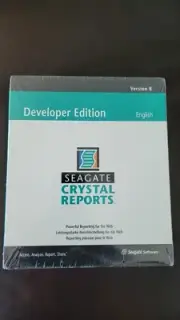SEAGATE Crystal Reports Developer Edition Version 8 Full Product New