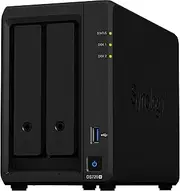 Synology DiskStation DS720+ NAS Server for Business with Celeron CPU, 6GB Memory, 1TB M.2 NVMe SSD, 4TB SSD Storage, Synology DSM Operating System