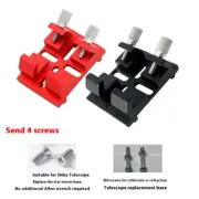 Finder Scope Base, Dovetail Slot, and Dovetail Plate for Astronomical Telescopes