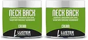 Luster Cosmetics Neck Back Cream | Brightens & Lightens Skin Tone | Enriched With Bearberry Extract, Shea Butter, Vitamin C & E | For Women & Men | For All Skin Types | Paraben Free 100g - Pack of 2