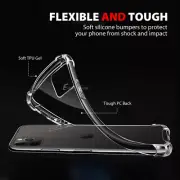 Clear Shockproof Bumper Back Case Cover For iPhone XR X XS XSMAX 8 7plus 8plus