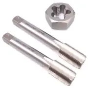 HSS 5/8-24 Taper & Plug Tap & 5/8-24 Hexagon Die Thread Right Hand Set