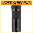 Byron SnapSeal Travel Mug - 590ml Stainless Steel Insulated Leak-Proof Tumbler