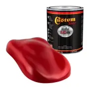 Hot Rod Flatz Torch Red Urethane Automotive Flat Car Paint, Gallon Only