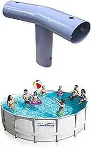 Summer Waves Elite T-Fitting for Metal Frame Round Pools (Oval) (14 FT)