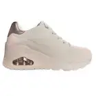 Skechers Women's 177520 Uno Wedge- Hi Steps Off White Casual Shoes
