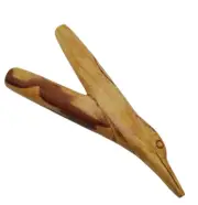 Peruvian Kuripe Carved Palo Santo Traditional Andean Tool for Cleansing Healing