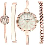 [Anne Klein] Women's Bangle Watch and Bracelet Set, AK/1470