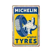 Nostalgic-Art Medium Metal Plaque/Sign Decor Michelin Original Tyres 20x30cm