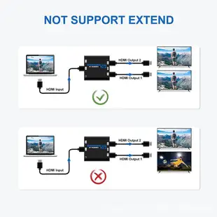 (台灣現貨)HDMI1.4 分配器 1進2出 解除HDCP 一進二出 1080P 圓剛 C875 GC530 錄影MOD